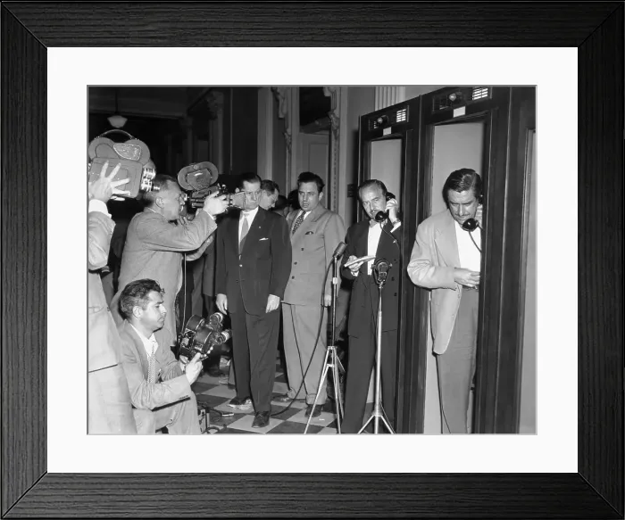Framed Print : General Scene at the White House Press Room Framed Print : General Scene at the White House Press Room
