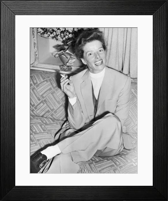 Framed Print : Katharine Hepburn