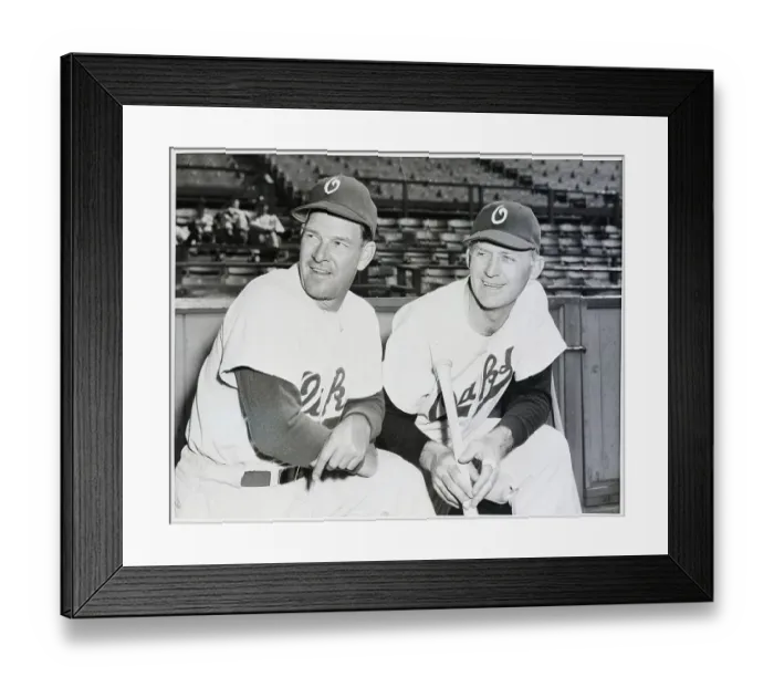 Framed Print : Sam Chapman Seated W / Mel Ott Framed Print : Sam Chapman Seated W / Mel Ott