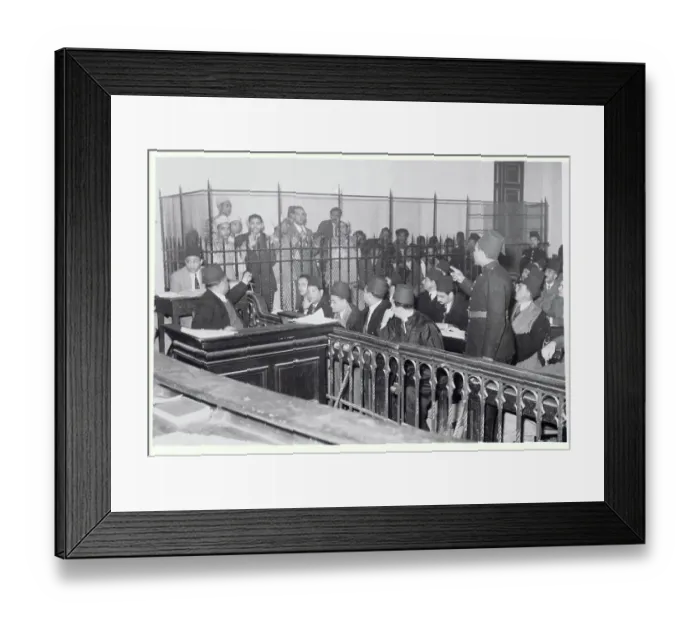 Framed Print : Courtroom Scene Framed Print : Courtroom Scene