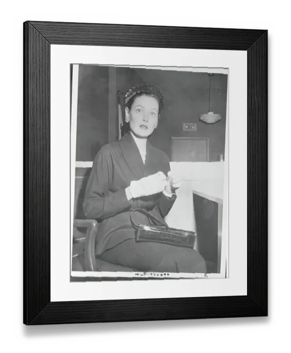 Framed Print : Gene Tierney Framed Print : Gene Tierney