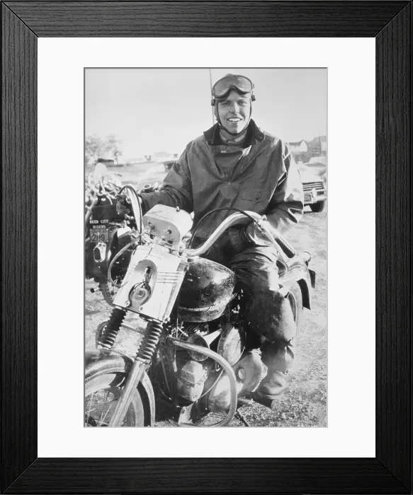 Framed Print : William G. Davidson of Harley-Davidson Founding Family Framed Print : William G. Davidson of Harley-Davidson Founding Family