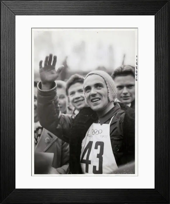 Framed Print : Hallgeir Brendan Winning Run Framed Print : Hallgeir Brendan Winning Run