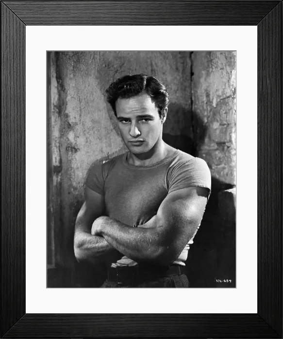Framed Print : Marlon Brando as Stanley Kowalski Framed Print : Marlon Brando as Stanley Kowalski
