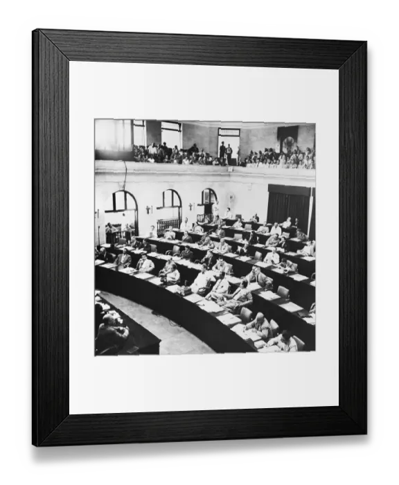 Framed Print : Puerto Rican Legistlative Assembly in Session