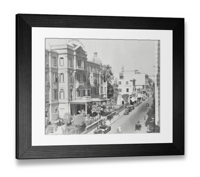 Framed Print : Shepheard's Hotel