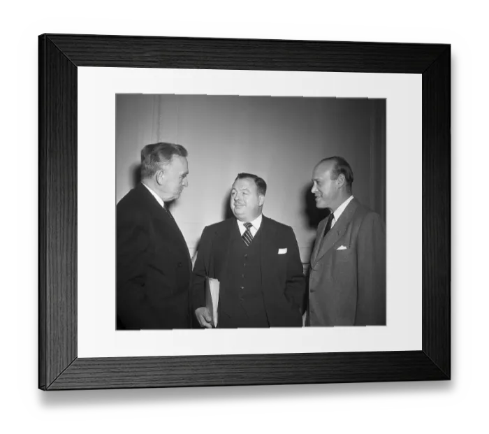 Framed Print : Members of the Economic Committee Framed Print : Members of the Economic Committee