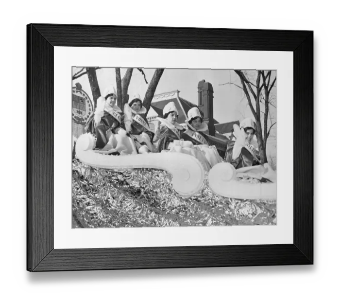 Framed Print : Five Carnival Queens Framed Print : Five Carnival Queens