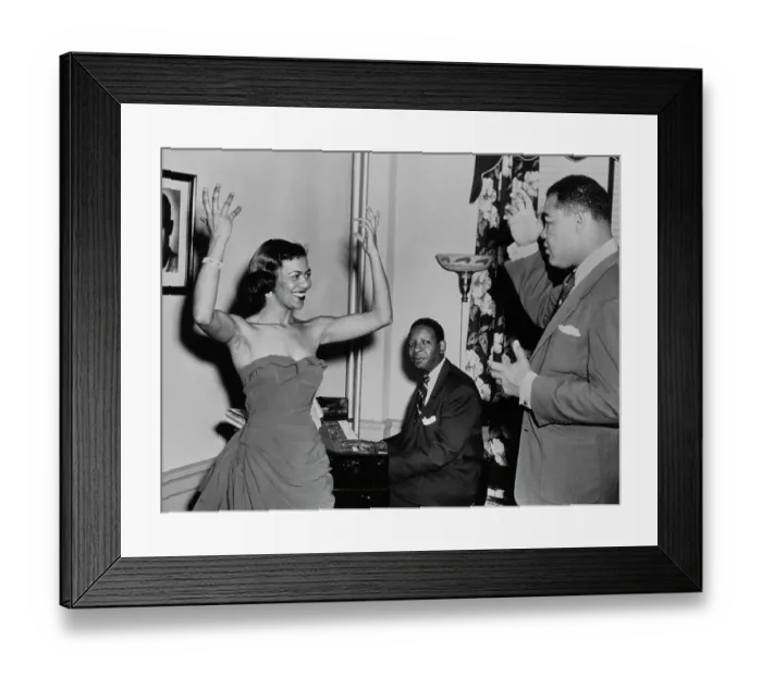 Framed Print : Dolores Parker And Joe Louis Framed Print : Dolores Parker And Joe Louis