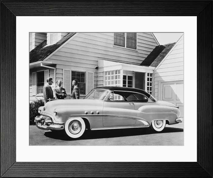 Framed Print : New Exterior Styling Of Super Riviera Framed Print : New Exterior Styling Of Super Riviera