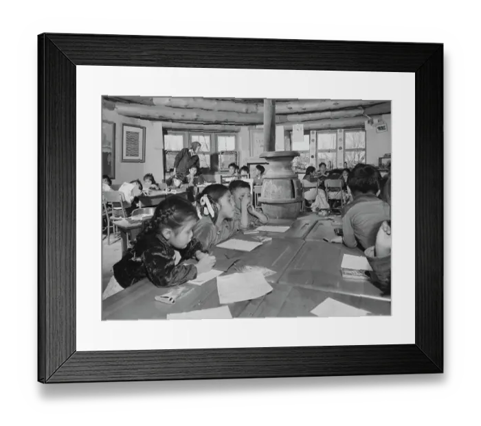 Framed Print : Navajo Mountain School Framed Print : Navajo Mountain School