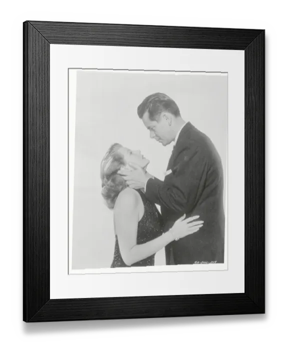 Framed Print : Glenn Ford, Rita Hayworth