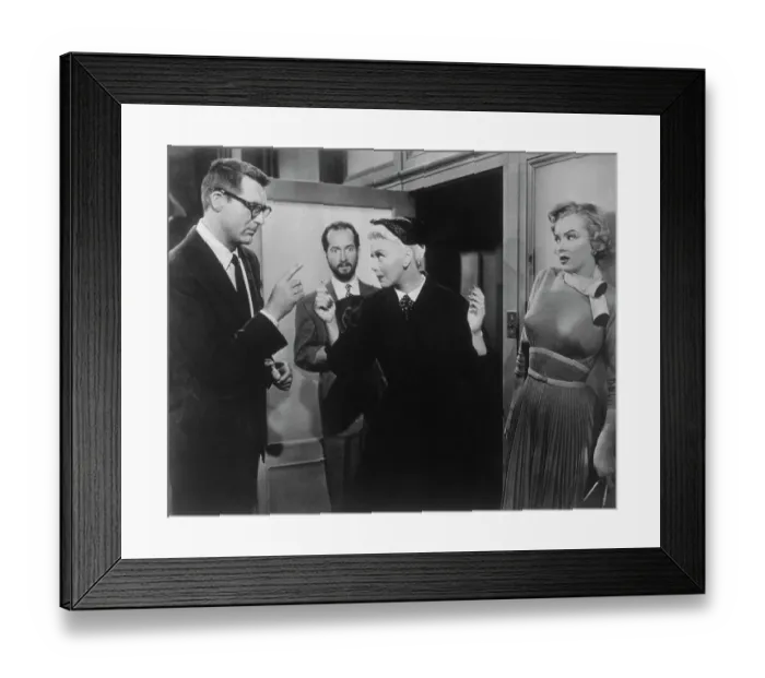 Framed Print : Cary Grant and Marilyn Monroe in Monkey Business Framed Print : Cary Grant and Marilyn Monroe in Monkey Business