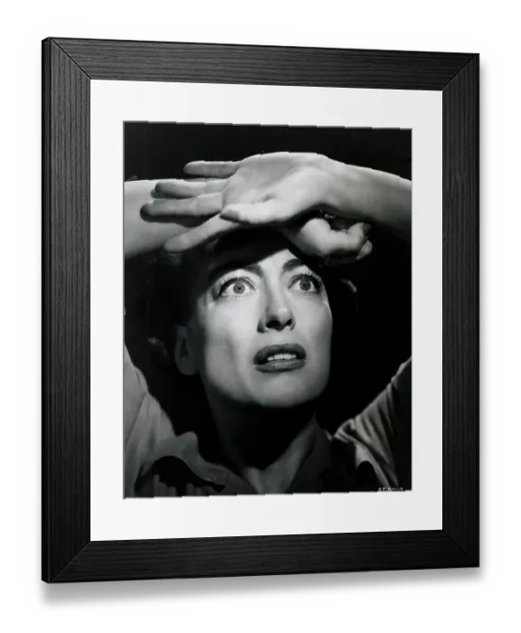 Framed Print : Portrait of Joan Crawford Framed Print : Portrait of Joan Crawford
