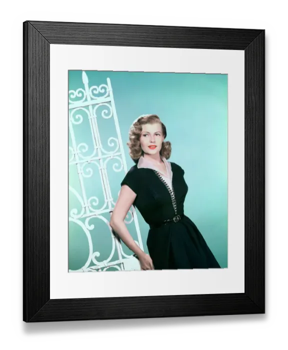 Framed Print : Portrait of Actress Rita Hayworth Framed Print : Portrait of Actress Rita Hayworth