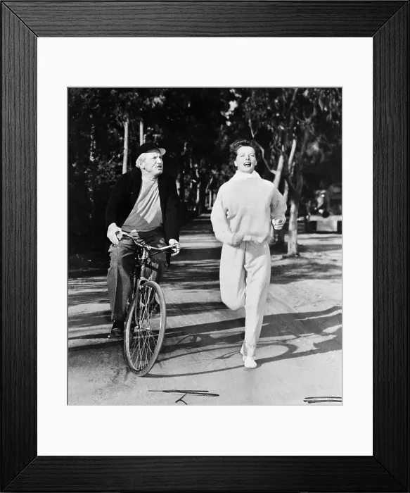 Framed Print : Hepburn and Tracy in Pat and Mike Framed Print : Hepburn and Tracy in Pat and Mike