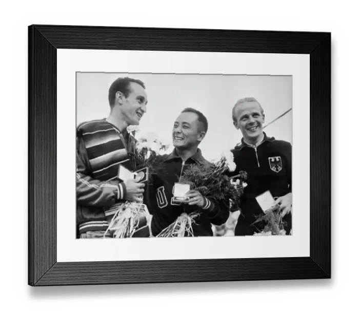 Framed Print : Men's Olympic High Diving Champions Framed Print : Men's Olympic High Diving Champions