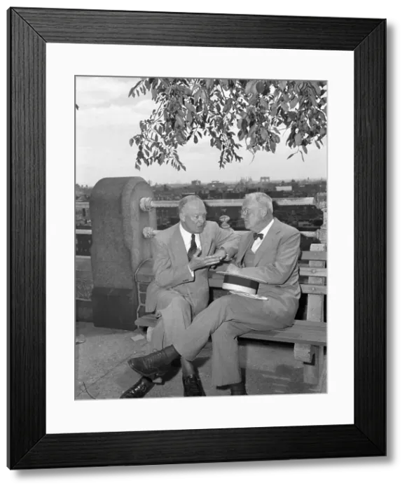 Framed Print : President Eisenhower and John Dulles Framed Print : President Eisenhower and John Dulles