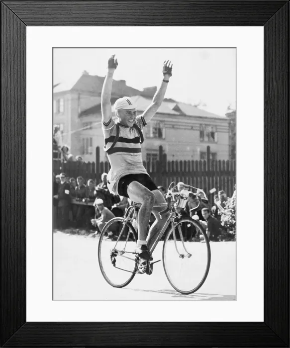 Framed Print : Andre Noyelle Winning Framed Print : Andre Noyelle Winning