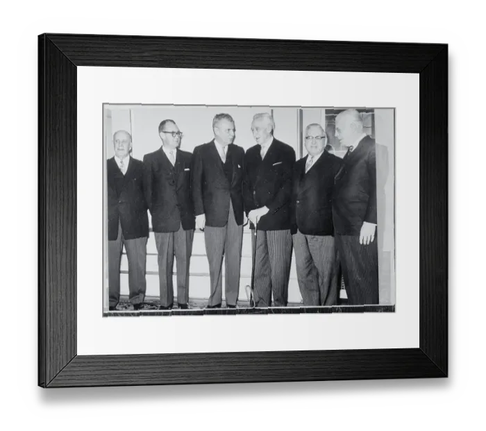 Framed Print : Members of Canadian Privy Council Framed Print : Members of Canadian Privy Council