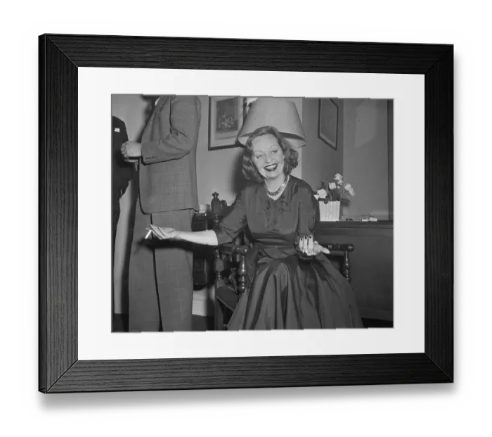 Framed Print : Portrait of Tallulah Bankhead Framed Print : Portrait of Tallulah Bankhead