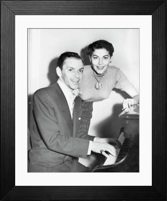 Framed Print : Frank Sinatra and Ava Gardner