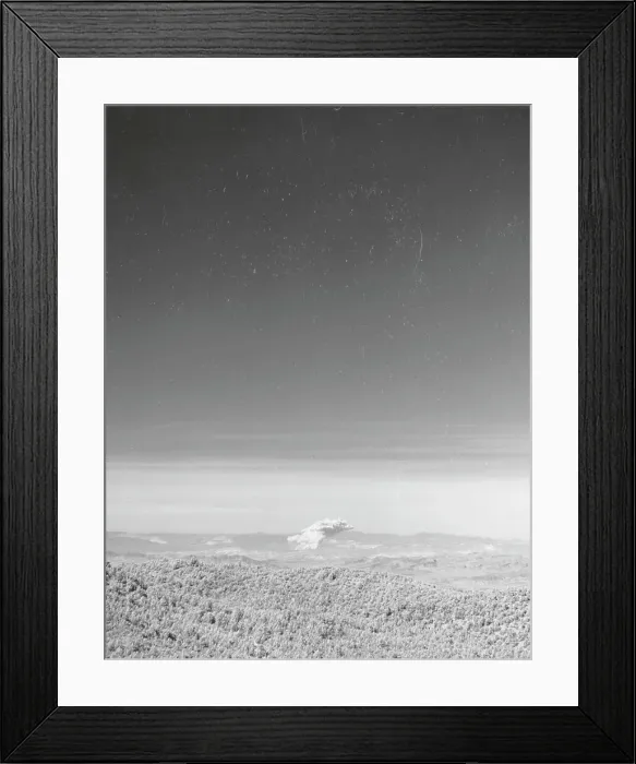 Framed Print : Nevada Desert Nuclear Blast from Afar Framed Print : Nevada Desert Nuclear Blast from Afar