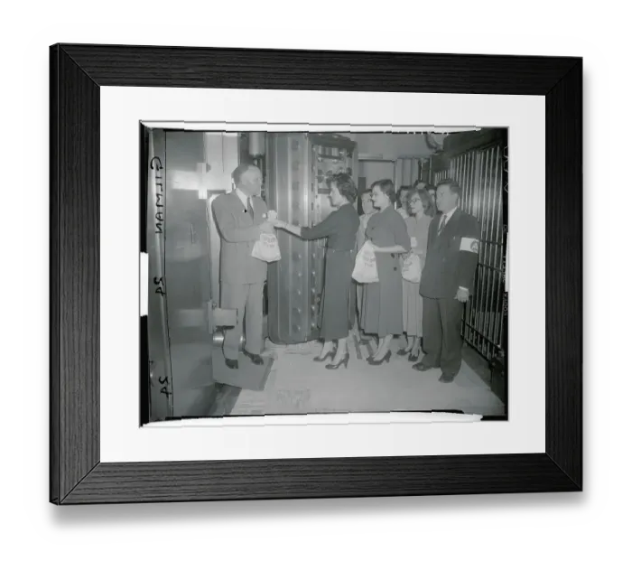 Framed Print : Edward Froede Receiving Money Framed Print : Edward Froede Receiving Money