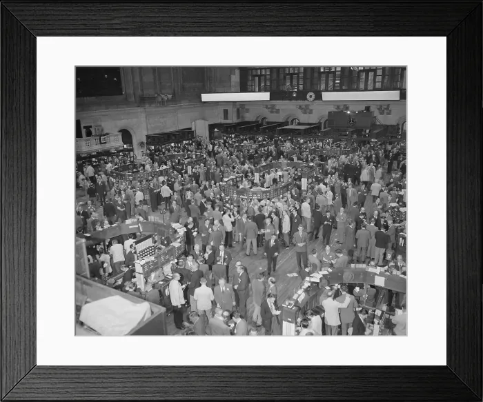 Framed Print : Trading Floor at NY Stock Exchange Framed Print : Trading Floor at NY Stock Exchange