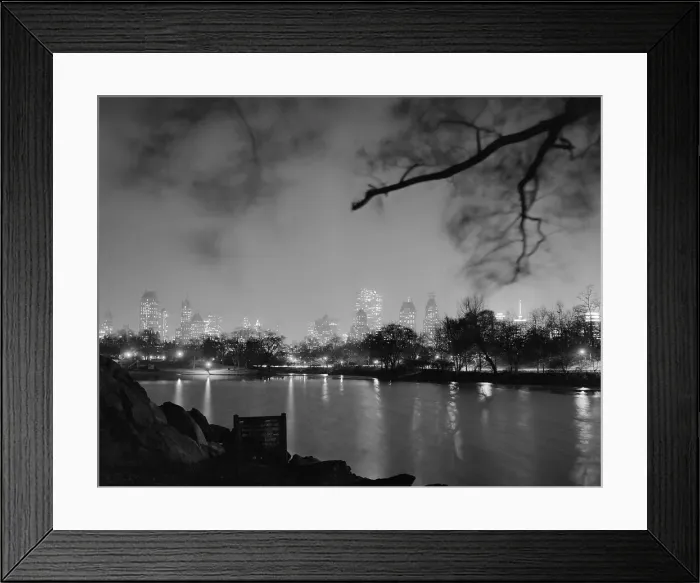 Framed Print : View in Central Park Framed Print : View in Central Park