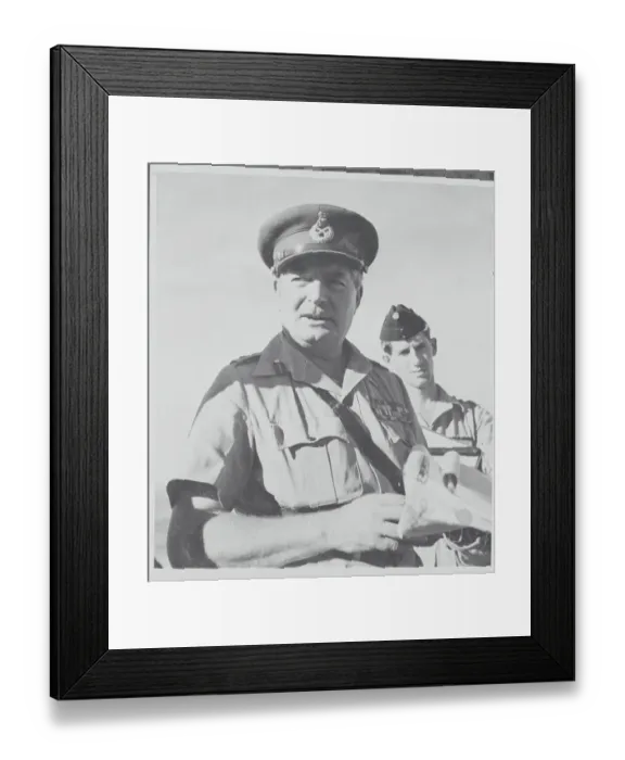 Framed Print : Portrait of Lieutenant Sir George Ersking Framed Print : Portrait of Lieutenant Sir George Ersking