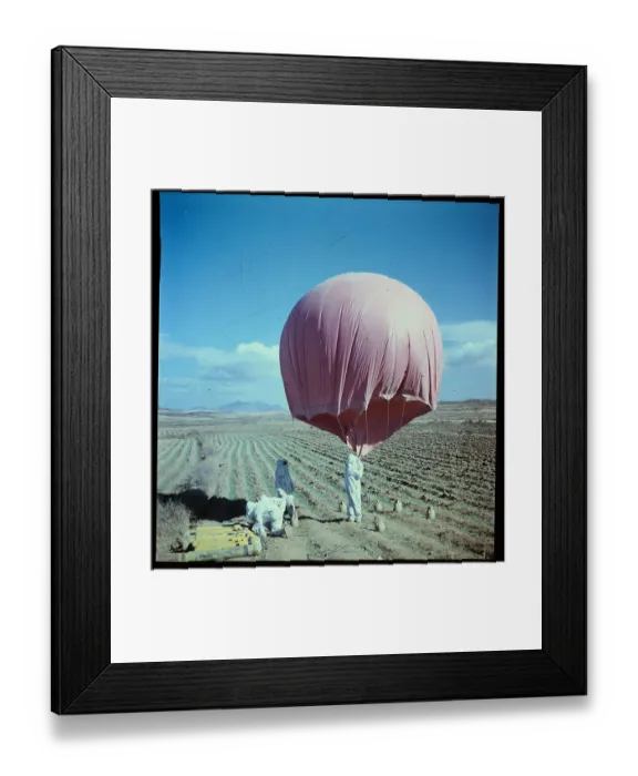 Framed Print : Balloons Marking Korean Peace Conference Site Framed Print : Balloons Marking Korean Peace Conference Site