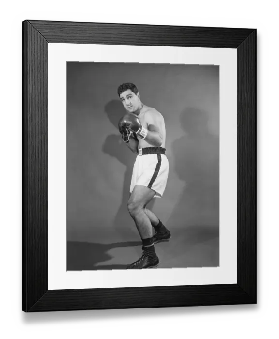 Framed Print : Rocky Marciano Framed Print : Rocky Marciano
