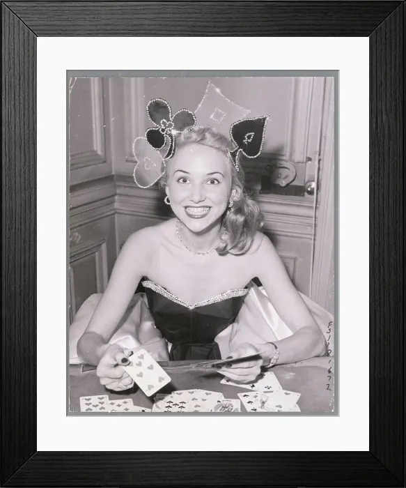 Framed Print : Playing Cards From Latest Parisian Headstyles Framed Print : Playing Cards From Latest Parisian Headstyles
