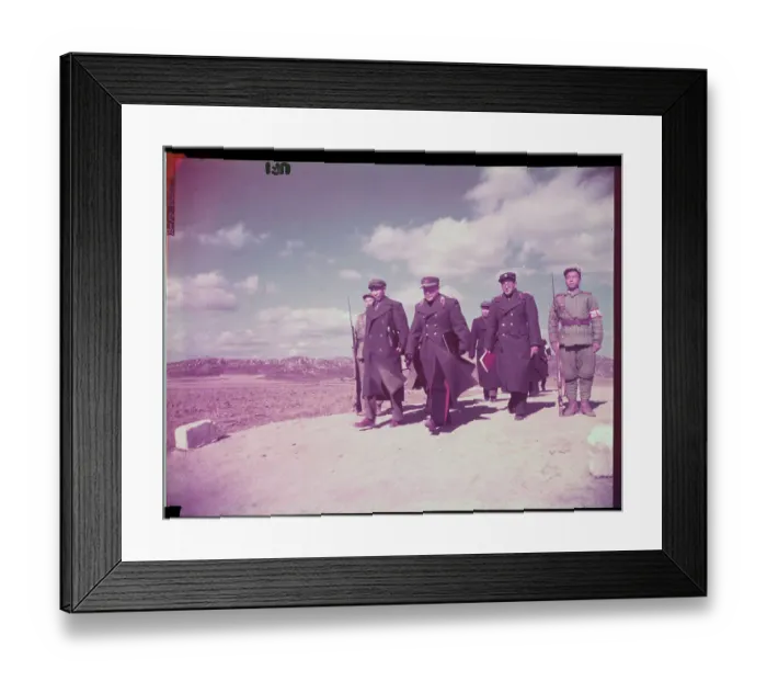 Framed Print : Generals Leaving after Korean War Truce Talks Framed Print : Generals Leaving after Korean War Truce Talks