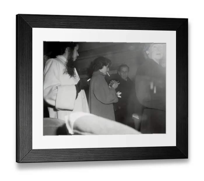 Framed Print : Frank Sinatra Helping Ava Gardner Framed Print : Frank Sinatra Helping Ava Gardner