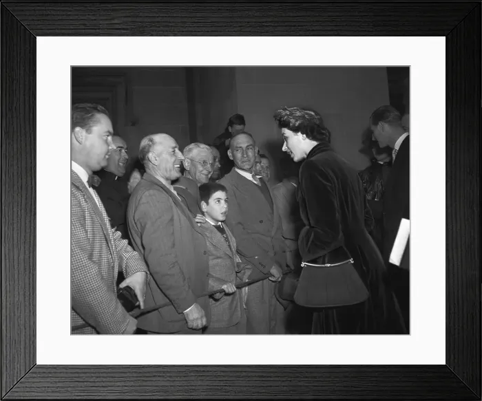 Framed Print : Princess Elizabeth and Prince Phillip Framed Print : Princess Elizabeth and Prince Phillip