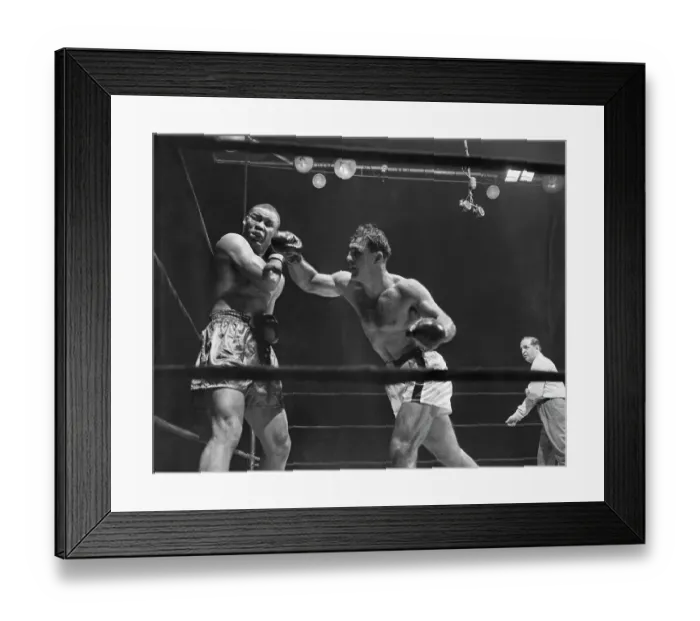 Framed Print : Joe Louis and Rocky Marciano Boxing Framed Print : Joe Louis and Rocky Marciano Boxing