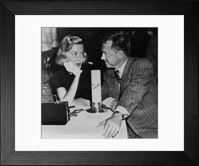 Framed Print : Mickey Rooney and Martha Vickers Framed Print : Mickey Rooney and Martha Vickers