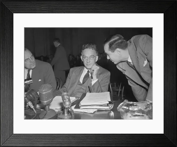 Framed Print : US Ambassador Philip Jessup Framed Print : US Ambassador Philip Jessup