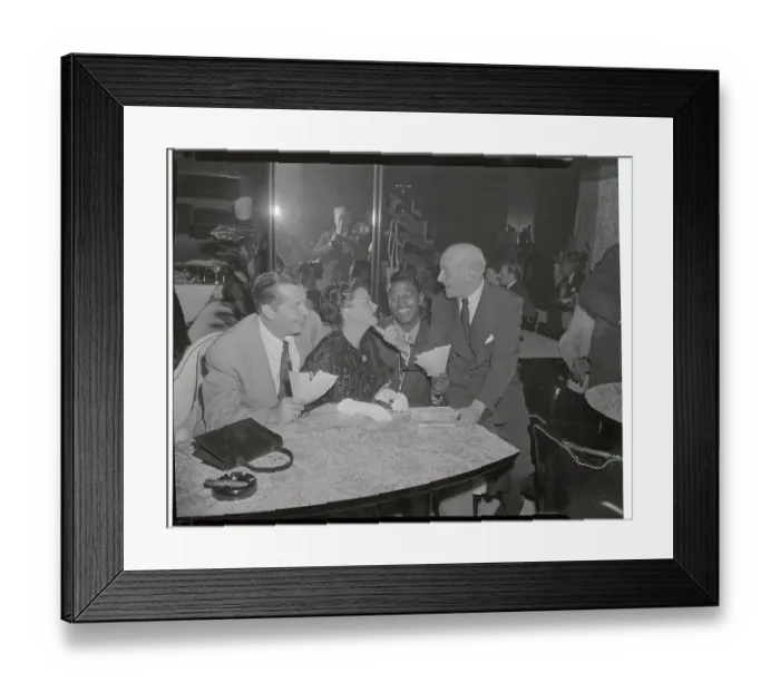 Framed Print : Judy Garland and Celebrities Attending Fund Raising Function Framed Print : Judy Garland and Celebrities Attending Fund Raising Function