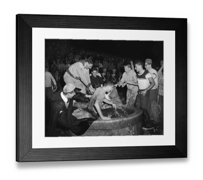 Framed Print : Student Hazing At New York University Framed Print : Student Hazing At New York University