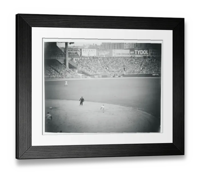 Framed Print : Jerry Coleman Diving for Baseball Framed Print : Jerry Coleman Diving for Baseball