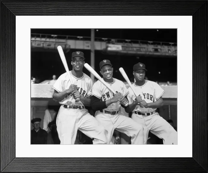 Framed Print : Oufield of the 1951 New York Giants Framed Print : Oufield of the 1951 New York Giants