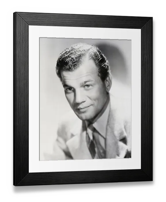 Framed Print : Joseph Cotten Head And Shoulders Photo Framed Print : Joseph Cotten Head And Shoulders Photo