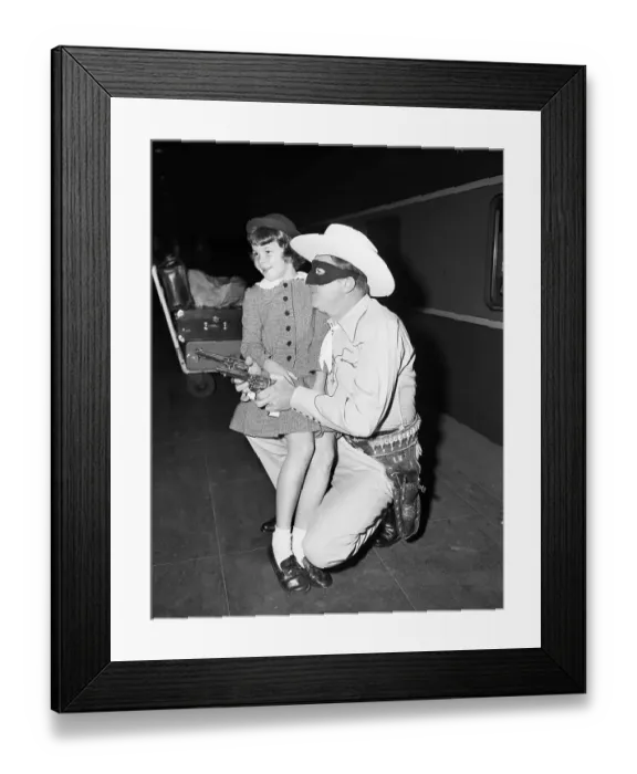 Framed Print : Lone Ranger In New York Framed Print : Lone Ranger In New York