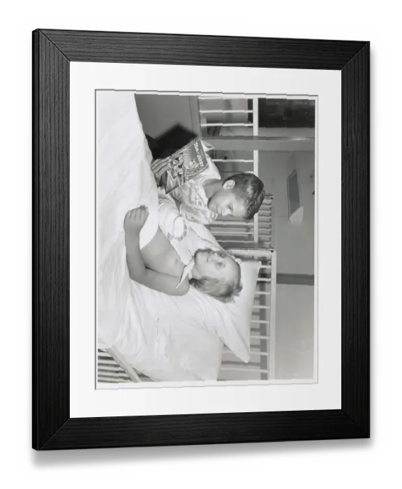 Framed Print : Jerry Gustafson with Rescuer Framed Print : Jerry Gustafson with Rescuer