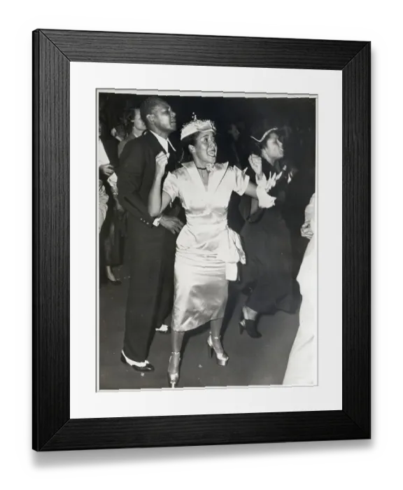 Framed Print : Mrs. Robinson Cheering Husband's Victory Framed Print : Mrs. Robinson Cheering Husband's Victory