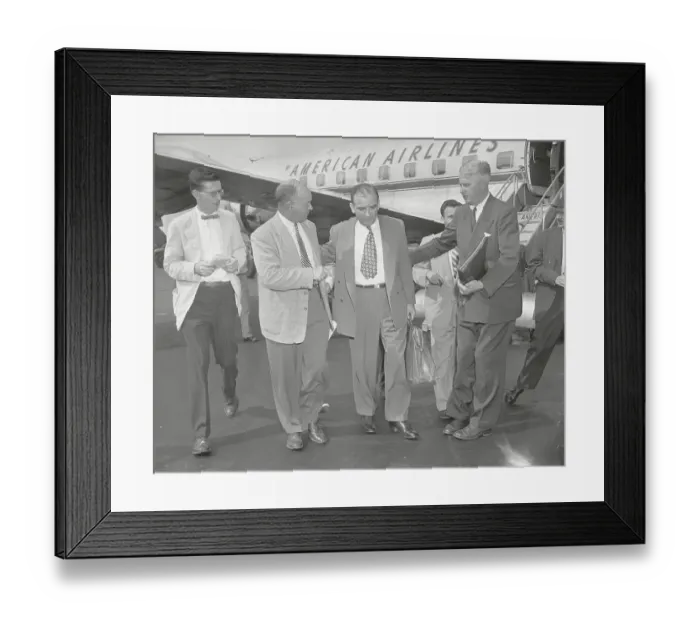 Framed Print : Reporters Surrounding Senator Joseph McCarthy Framed Print : Reporters Surrounding Senator Joseph McCarthy