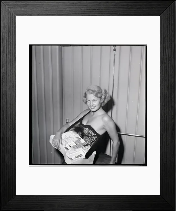 Framed Print : Margaret Barstow Selling Cigarettes Framed Print : Margaret Barstow Selling Cigarettes